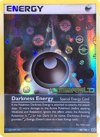 Darkness Energy (86/106) (Stamped) [EX: Emerald] - The Mythic Store | 24h Order Processing