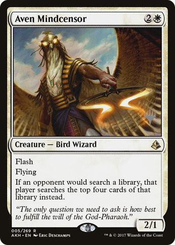 Aven Mindcensor (Promo Pack) [Amonkhet Promos] - The Mythic Store | 24h Order Processing