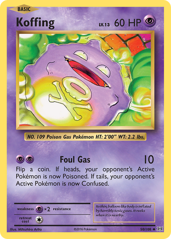 Koffing (50/108) [XY: Evolutions] - The Mythic Store | 24h Order Processing