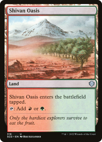 Shivan Oasis [Starter Commander Decks] - The Mythic Store | 24h Order Processing