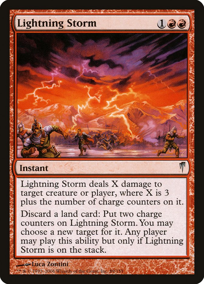 Lightning Storm [Coldsnap] - The Mythic Store | 24h Order Processing