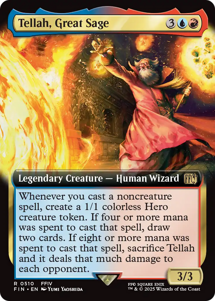 Tellah, Great Sage (Extended Art) [FINAL FANTASY] - The Mythic Store | 24h Order Processing