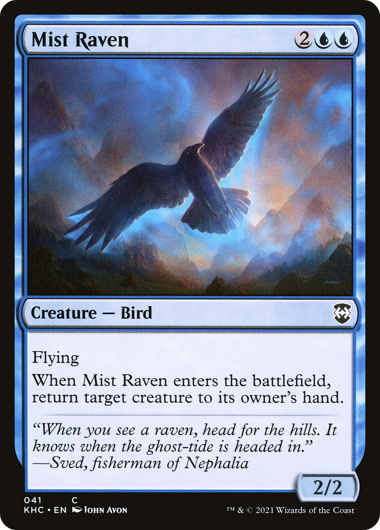 Mist Raven [Kaldheim Commander] - The Mythic Store | 24h Order Processing
