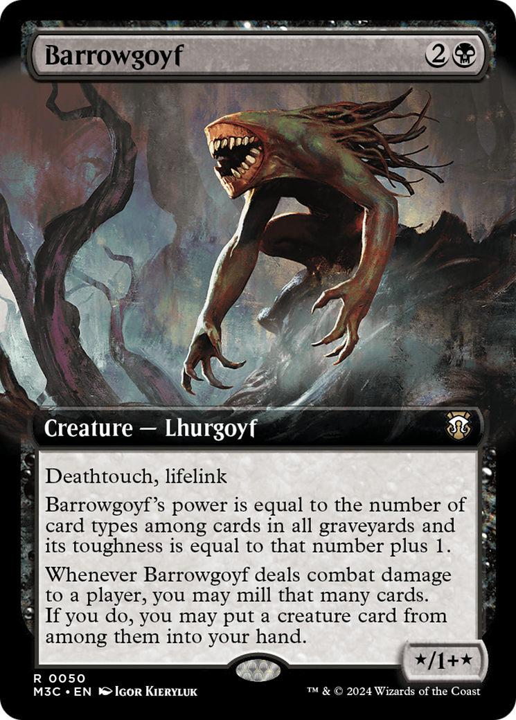 Barrowgoyf (Extended Art) [Modern Horizons 3 Commander] - The Mythic Store | 24h Order Processing