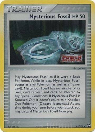 Mysterious Fossil (85/108) (Stamped) [EX: Power Keepers] - The Mythic Store | 24h Order Processing