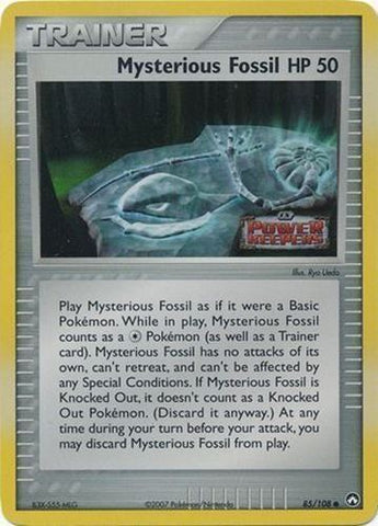 Mysterious Fossil (85/108) (Stamped) [EX: Power Keepers] - The Mythic Store | 24h Order Processing