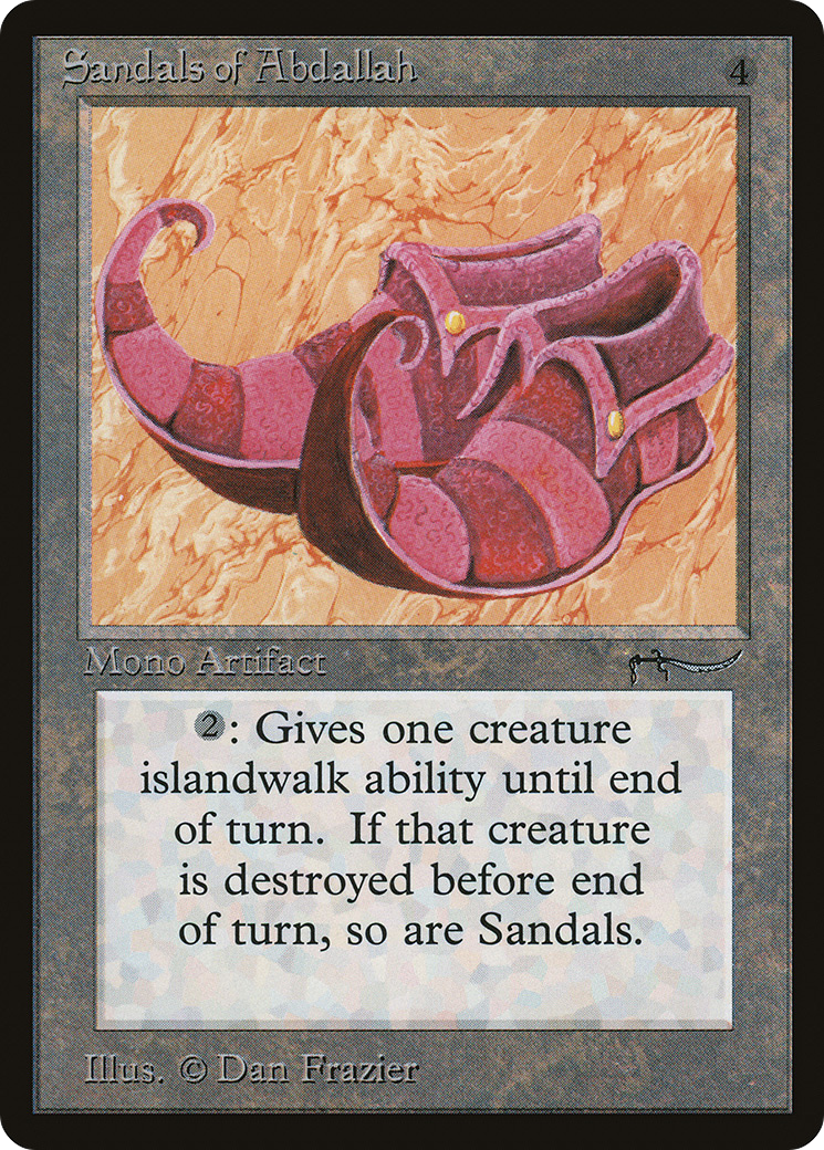 Sandals of Abdallah [Arabian Nights] - The Mythic Store | 24h Order Processing
