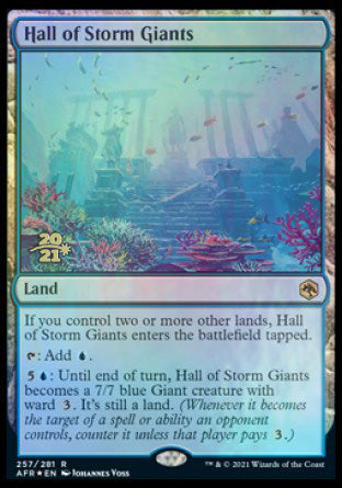 Hall of Storm Giants [Dungeons & Dragons: Adventures in the Forgotten Realms Prerelease Promos] - The Mythic Store | 24h Order Processing