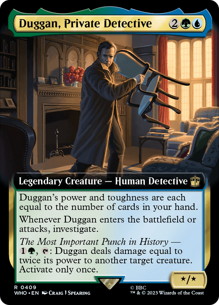 Duggan, Private Detective (Extended Art) [Doctor Who] - The Mythic Store | 24h Order Processing