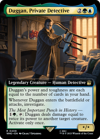 Duggan, Private Detective (Extended Art) [Doctor Who] - The Mythic Store | 24h Order Processing