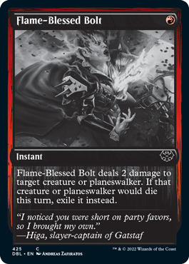 Flame-Blessed Bolt [Innistrad: Double Feature] - The Mythic Store | 24h Order Processing