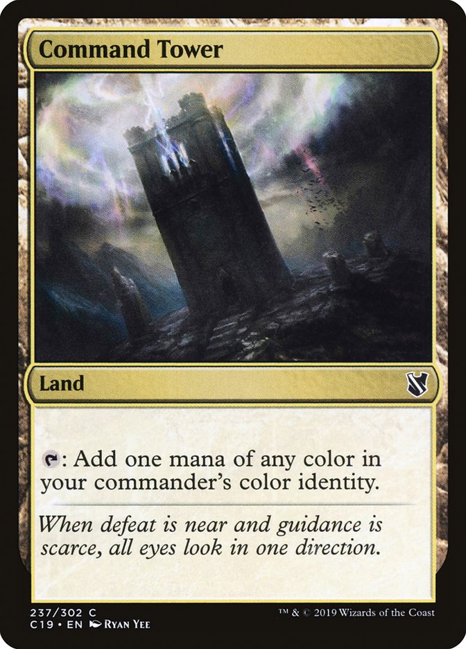 Command Tower [Commander 2019] - The Mythic Store | 24h Order Processing