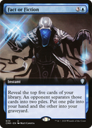 Fact or Fiction (Extended Art) [Commander Legends] - The Mythic Store | 24h Order Processing