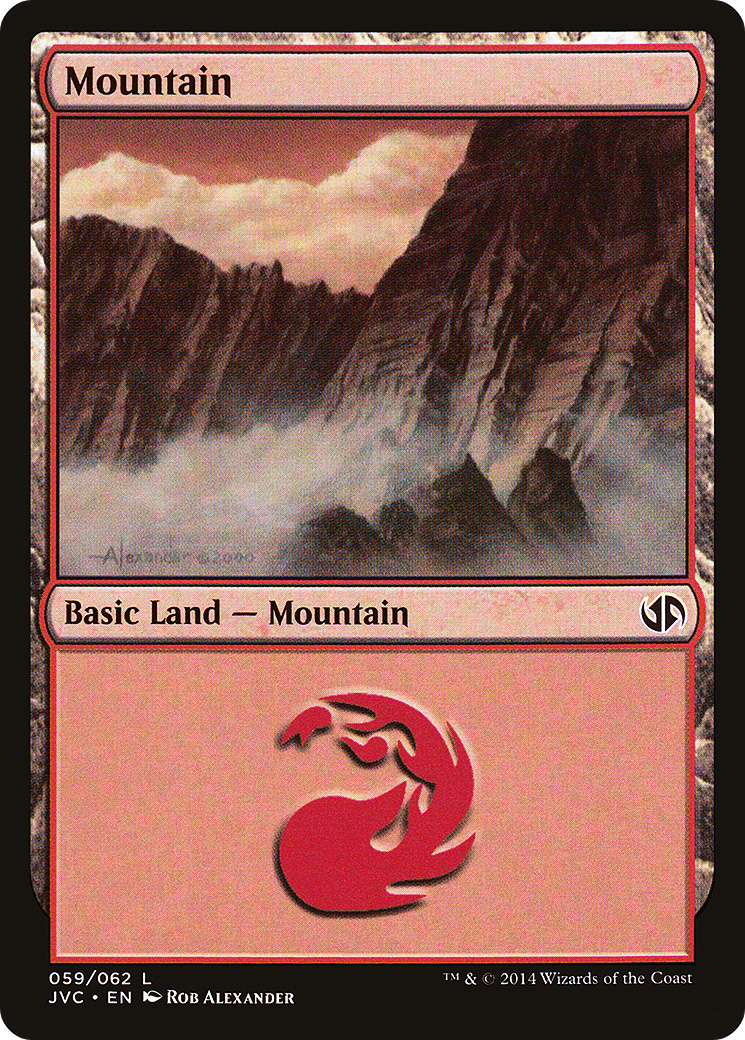 Mountain (59) [Duel Decks Anthology] - The Mythic Store | 24h Order Processing
