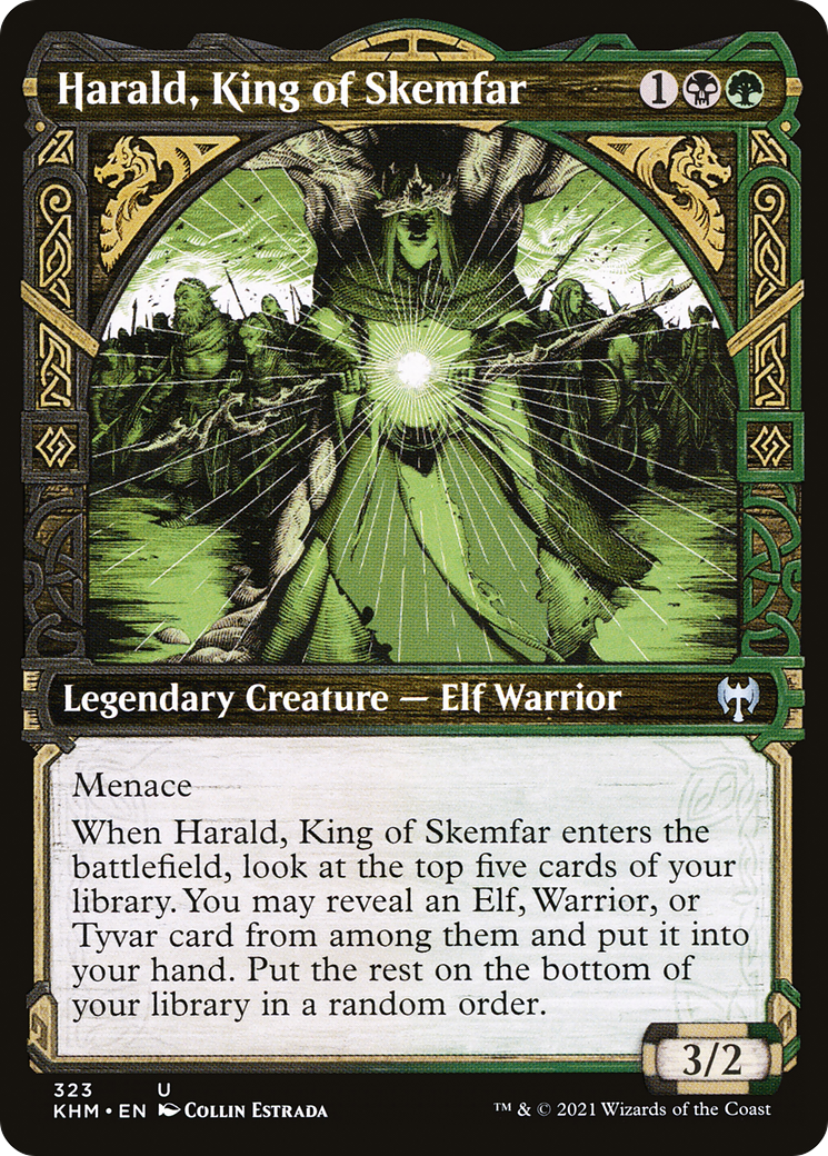 Harald, King of Skemfar (Showcase) [Kaldheim] - The Mythic Store | 24h Order Processing