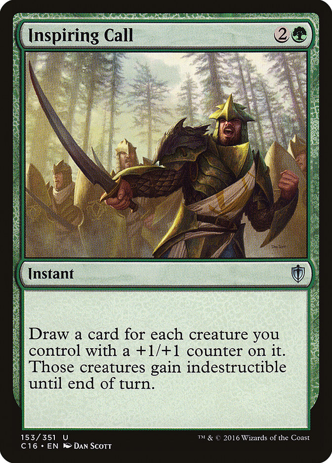 Inspiring Call [Commander 2016] - The Mythic Store | 24h Order Processing