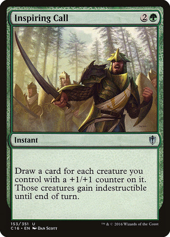 Inspiring Call [Commander 2016] - The Mythic Store | 24h Order Processing