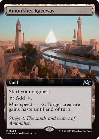 Amonkhet Raceway (Extended Art) [Aetherdrift] - The Mythic Store | 24h Order Processing