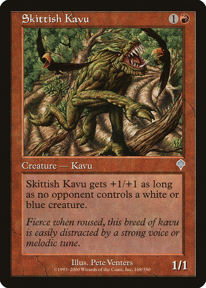 Skittish Kavu [Invasion] - The Mythic Store | 24h Order Processing
