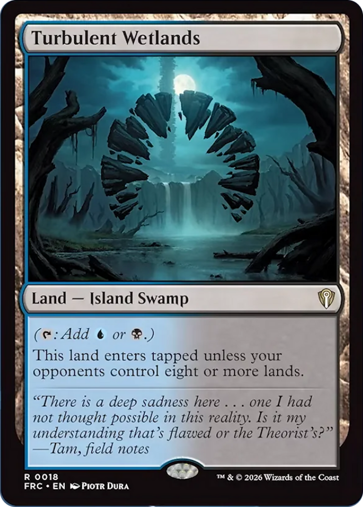 Turbulent Wetlands [Reality Fracture Commander] - The Mythic Store | 24h Order Processing