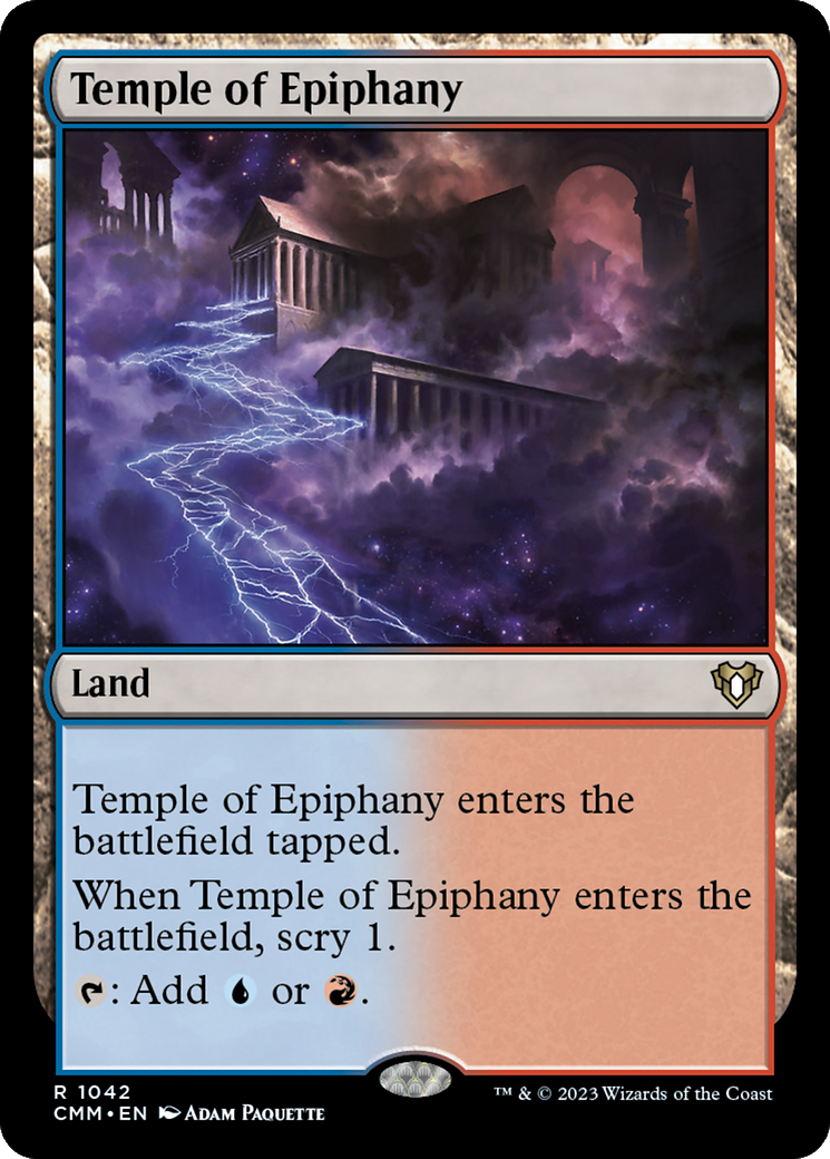 Temple of Epiphany [Commander Masters] - The Mythic Store | 24h Order Processing