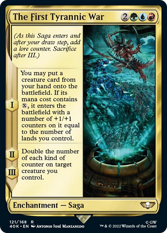 The First Tyrannic War (Surge Foil) [Warhammer 40,000] - The Mythic Store | 24h Order Processing