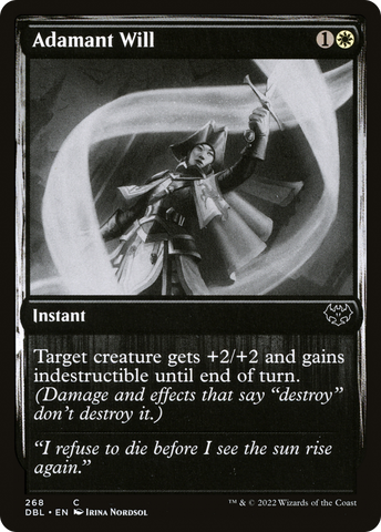 Adamant Will [Innistrad: Double Feature] - The Mythic Store | 24h Order Processing