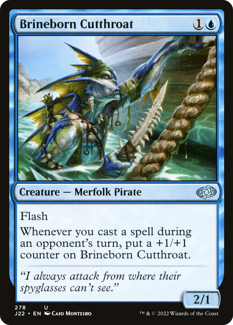Brineborn Cutthroat [Jumpstart 2022] - The Mythic Store | 24h Order Processing