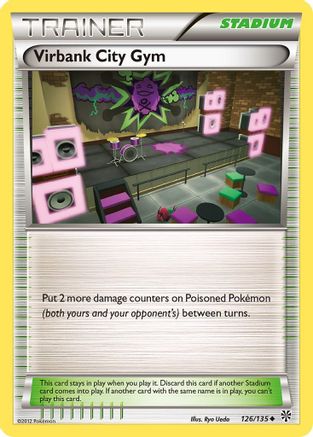 Virbank City Gym (126/135) [Black & White: Plasma Storm] - The Mythic Store | 24h Order Processing