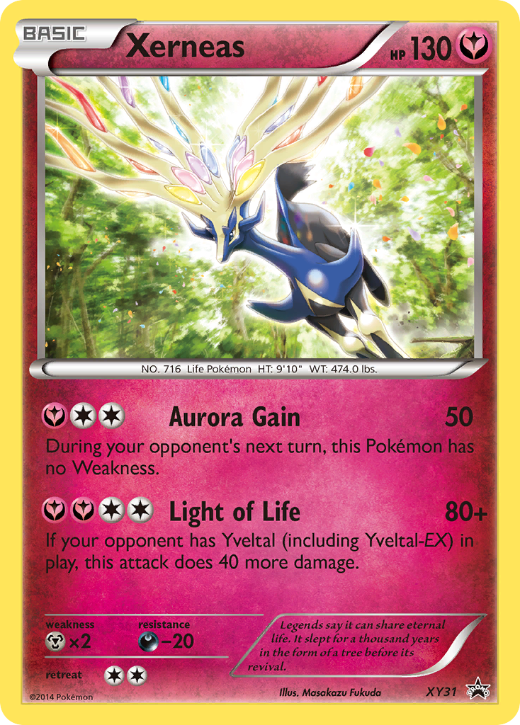Xerneas (XY31) [XY: Black Star Promos] - The Mythic Store | 24h Order Processing