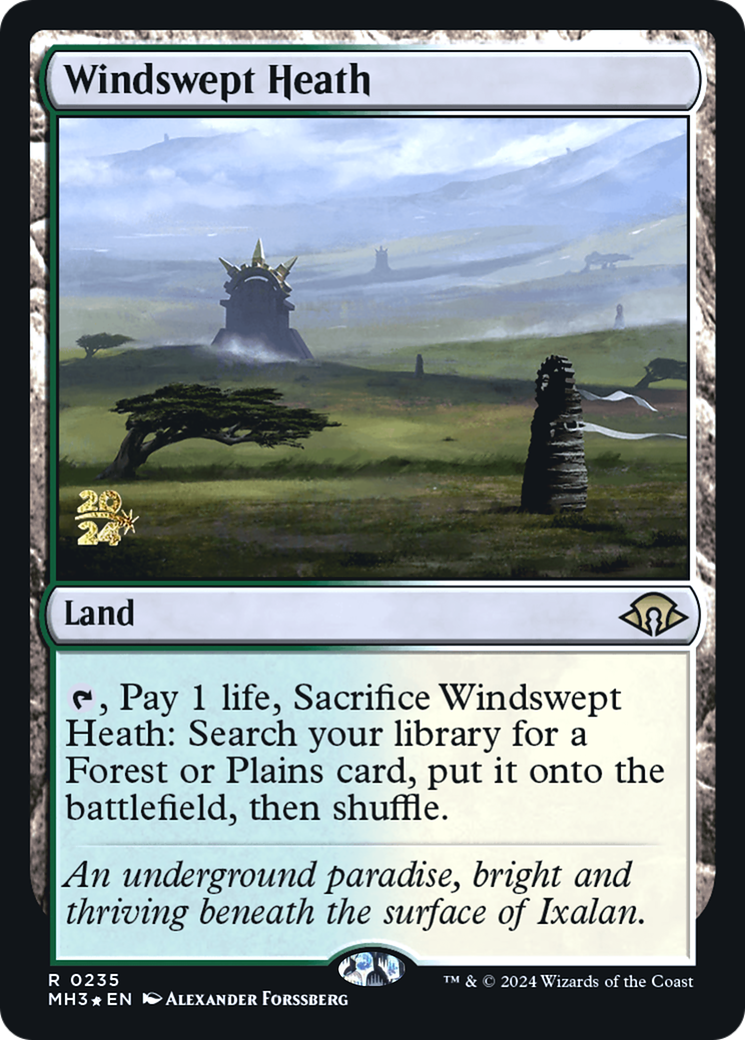 Windswept Heath [Modern Horizons 3 Prerelease Promos] - The Mythic Store | 24h Order Processing