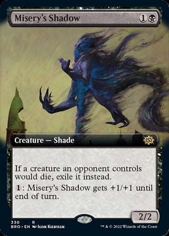 Misery's Shadow (Extended Art) [The Brothers' War] - The Mythic Store | 24h Order Processing