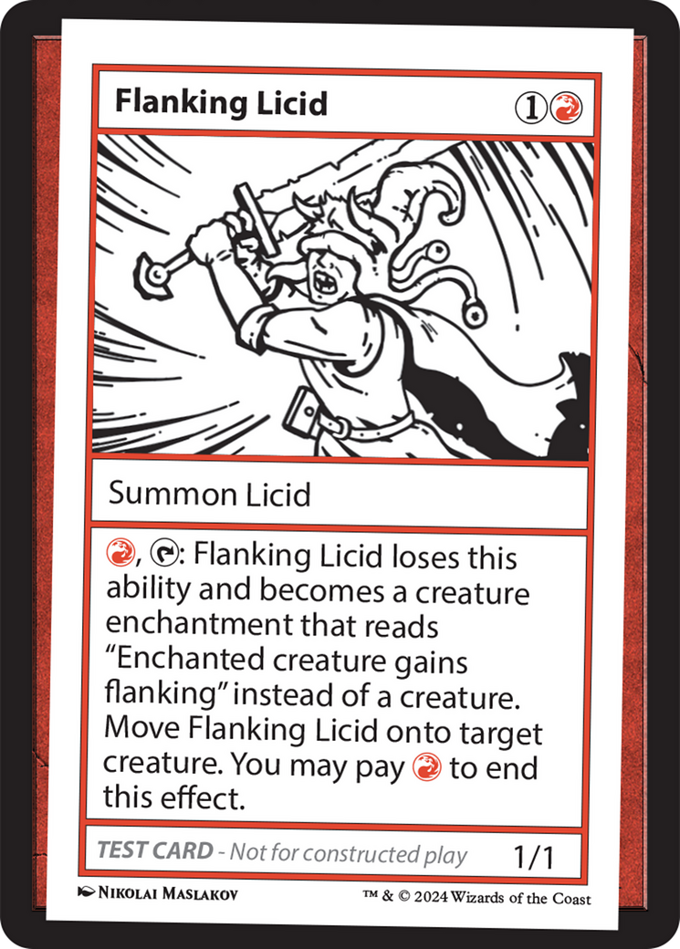 Flanking Licid [Mystery Booster 2 Playtest Cards] - The Mythic Store | 24h Order Processing