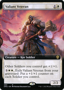 Valiant Veteran (Extended Art) [Dominaria United] - The Mythic Store | 24h Order Processing