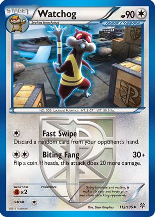 Watchog (112/135) [Black & White: Plasma Storm] - The Mythic Store | 24h Order Processing