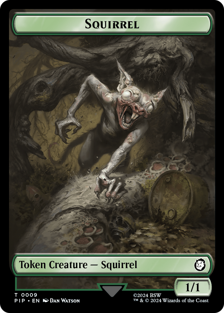 Energy Reserve // Squirrel Double-Sided Token [Fallout Tokens] - The Mythic Store | 24h Order Processing