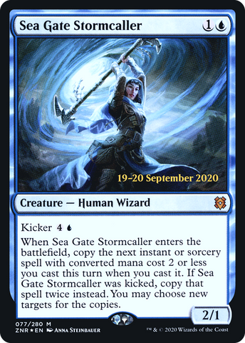 Sea Gate Stormcaller [Zendikar Rising Prerelease Promos] - The Mythic Store | 24h Order Processing