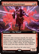 Redoubled Stormsinger (Extended Art) [Tarkir: Dragonstorm Commander] - The Mythic Store | 24h Order Processing