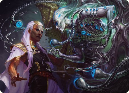 Mirage Mockery Art Card [Phyrexia: All Will Be One Art Series] - The Mythic Store | 24h Order Processing