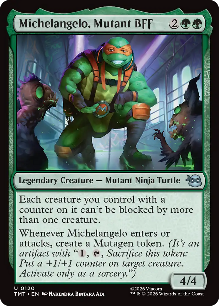 Michelangelo, Mutant BFF [Teenage Mutant Ninja Turtles] - The Mythic Store | 24h Order Processing