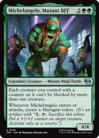 Michelangelo, Mutant BFF [Teenage Mutant Ninja Turtles] - The Mythic Store | 24h Order Processing