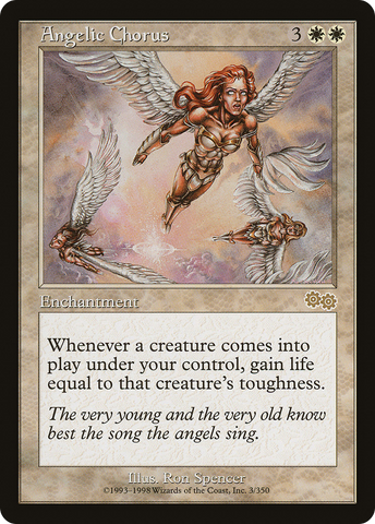 Angelic Chorus [Urza's Saga] - The Mythic Store | 24h Order Processing