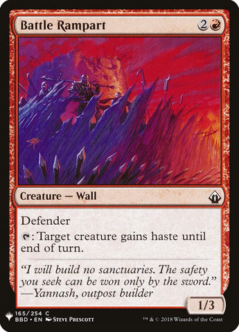 Battle Rampart [Mystery Booster] - The Mythic Store | 24h Order Processing