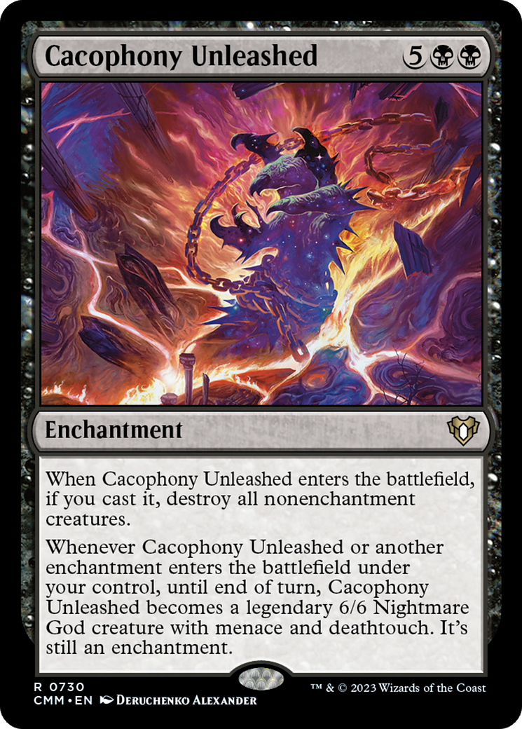 Cacophony Unleashed [Commander Masters] - The Mythic Store | 24h Order Processing