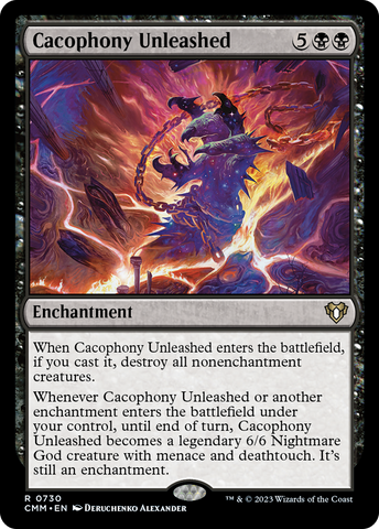Cacophony Unleashed [Commander Masters] - The Mythic Store | 24h Order Processing