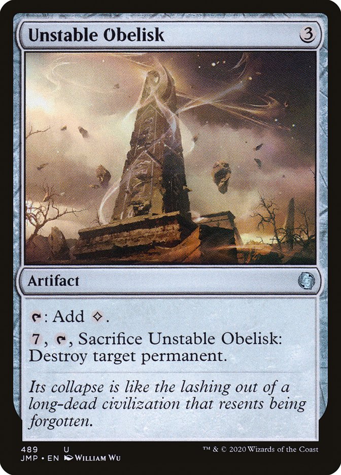 Unstable Obelisk [Jumpstart] - The Mythic Store | 24h Order Processing