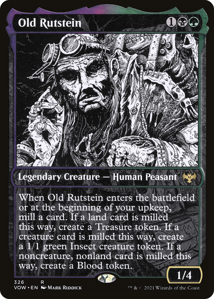 Old Rutstein (Showcase Eternal Night) [Innistrad: Crimson Vow] - The Mythic Store | 24h Order Processing