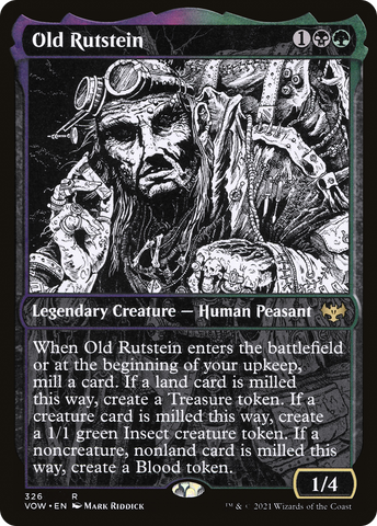 Old Rutstein (Showcase Eternal Night) [Innistrad: Crimson Vow] - The Mythic Store | 24h Order Processing