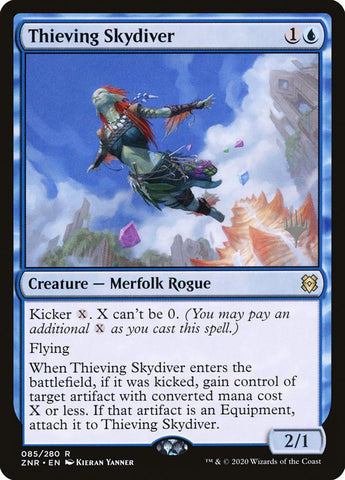 Thieving Skydiver (Promo Pack) [Zendikar Rising Promos] - The Mythic Store | 24h Order Processing