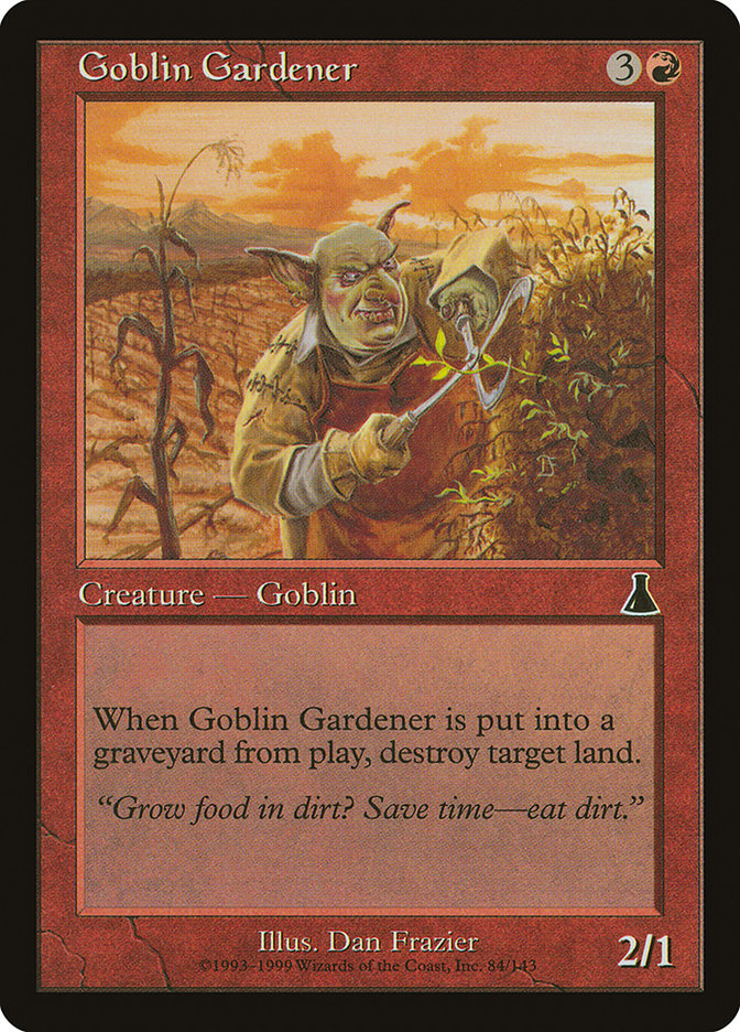 Goblin Gardener [Urza's Destiny] - The Mythic Store | 24h Order Processing